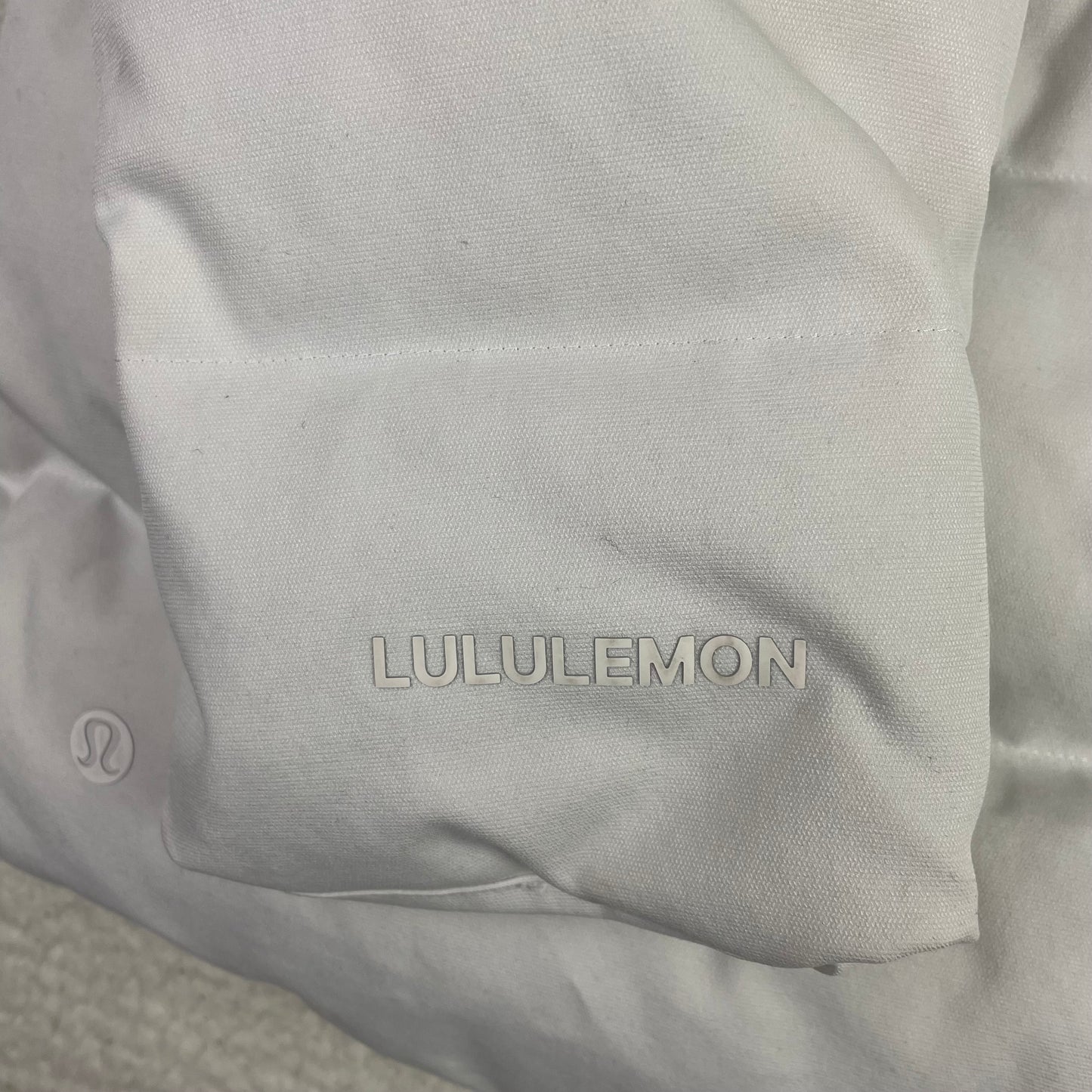 Lululemon Wunder Puff White Hooded Down Puffer Jacket