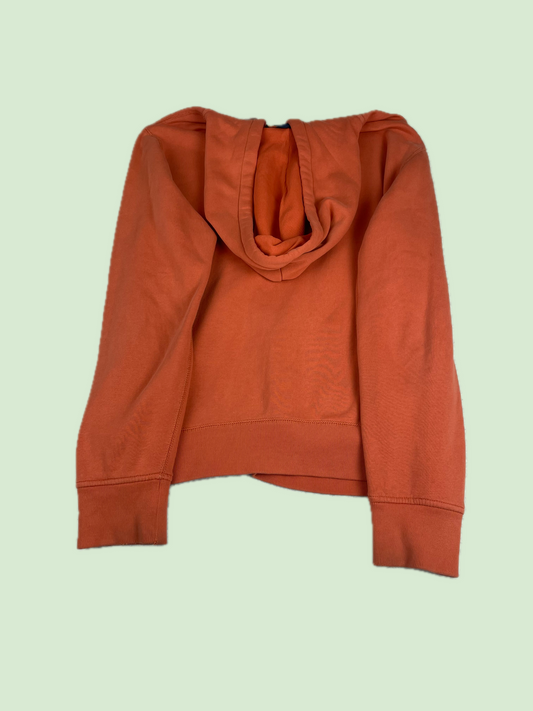 Polo Ralph Lauren Salmon Orange Full Zip Hoodie Embroidered Pony Logo