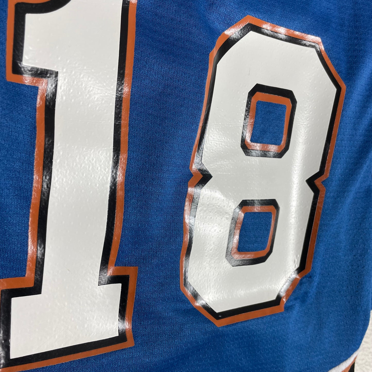 Vintage Screaming Eagle Capitals Style Jersey