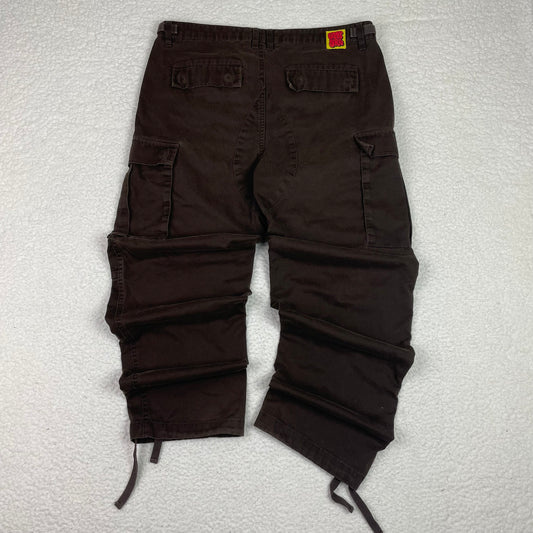 Empyre Brown Baggy Barrel Double Knee Carpenter Pants