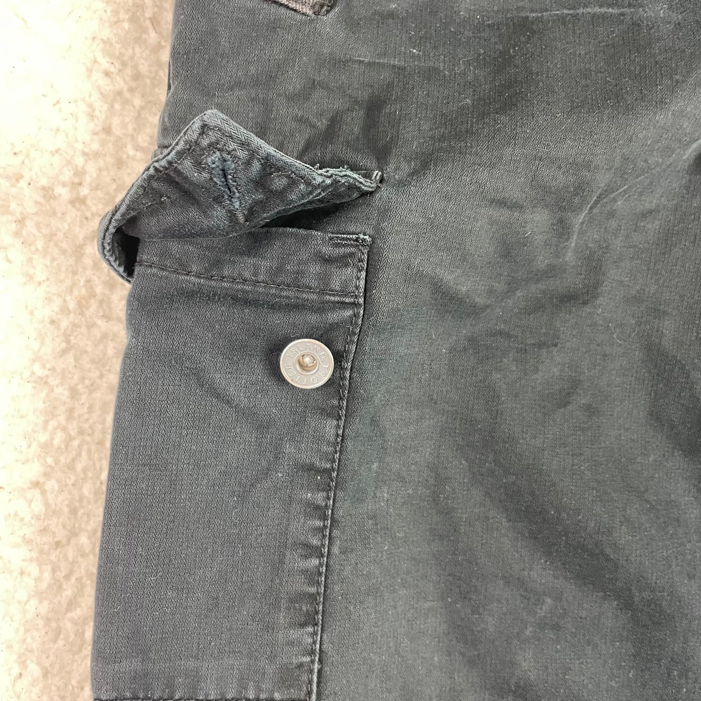 Vintage Island Trotters Baggy Cargo Paratrooper Shorts