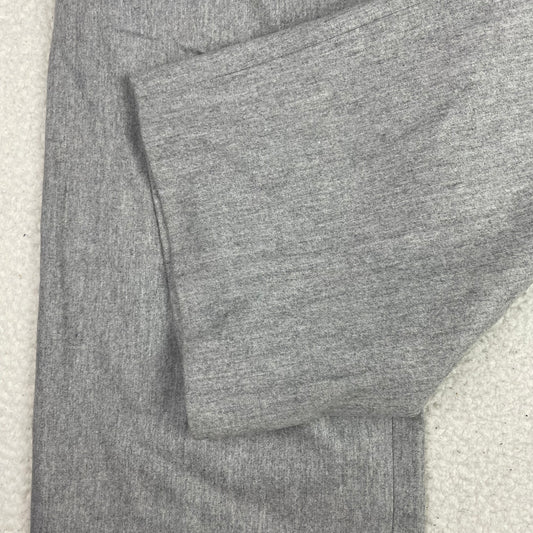 Babaton Grey Wool Cashmere Blend Next Pant Wide Leg Pleated Trousers 10