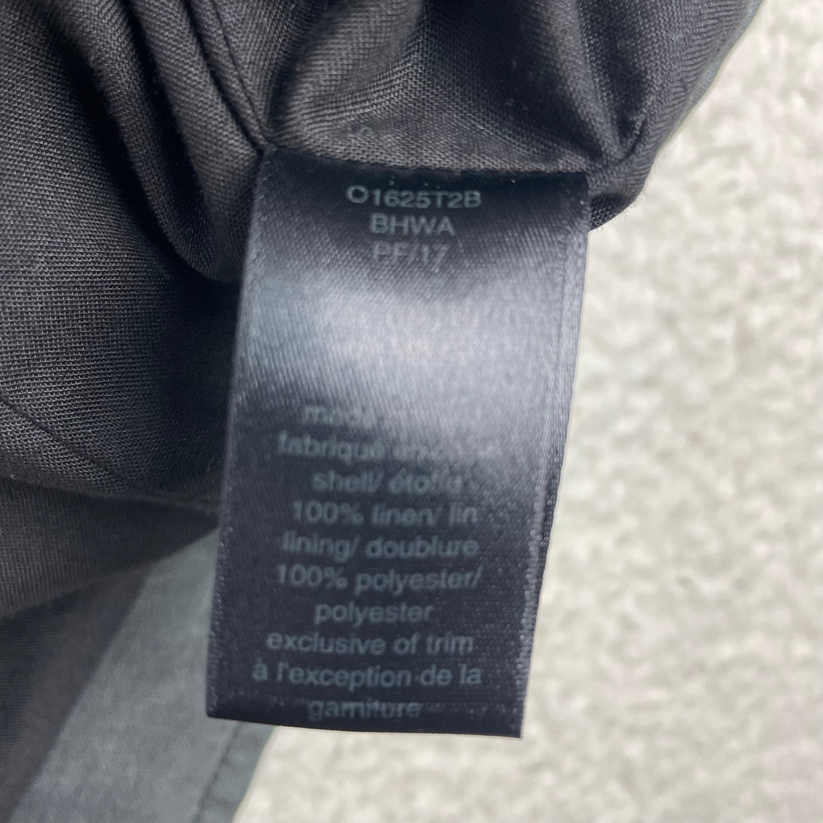 John Varvatos U.S.A. Charcoal Grey Linen Full Button Jacket S Minimalist