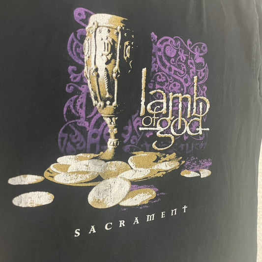 Vintage Lamb of God Sacrament 2006 Tour Shirt