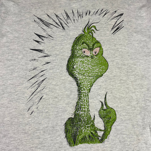 Vintage The Grinch Max Dog Graphic Single Stitch Shirt Fruit of Loom L