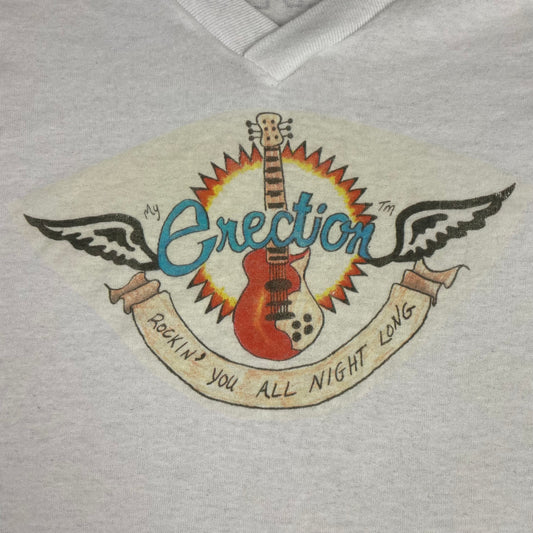 Vintage Paper Thin Vintage Single Stitch Rude Humor Shirt L