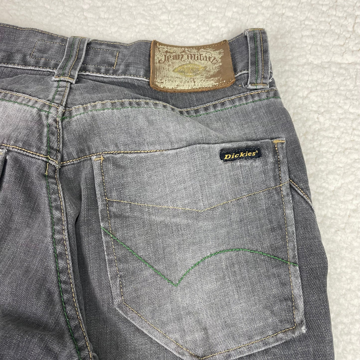 Vintage Dickies Yoke Western Charcoal Gray Jeans