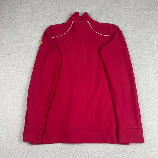 Puma X Ferrari Red Zip Up Track Jacket L Scuderia Ferrari Blokette