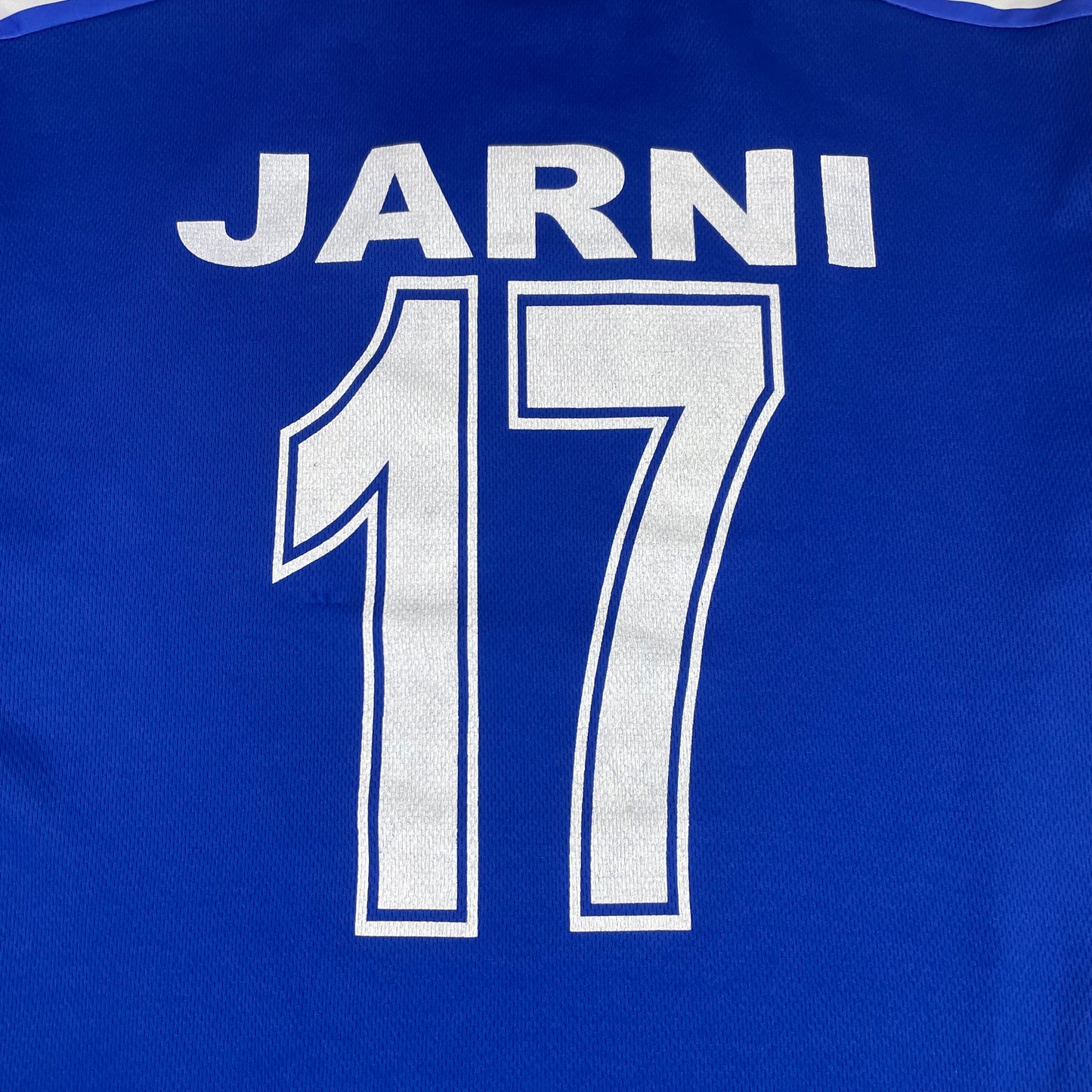 Valentino Sport Croatia Robert Jarni 17 Soccer Jersey Blue