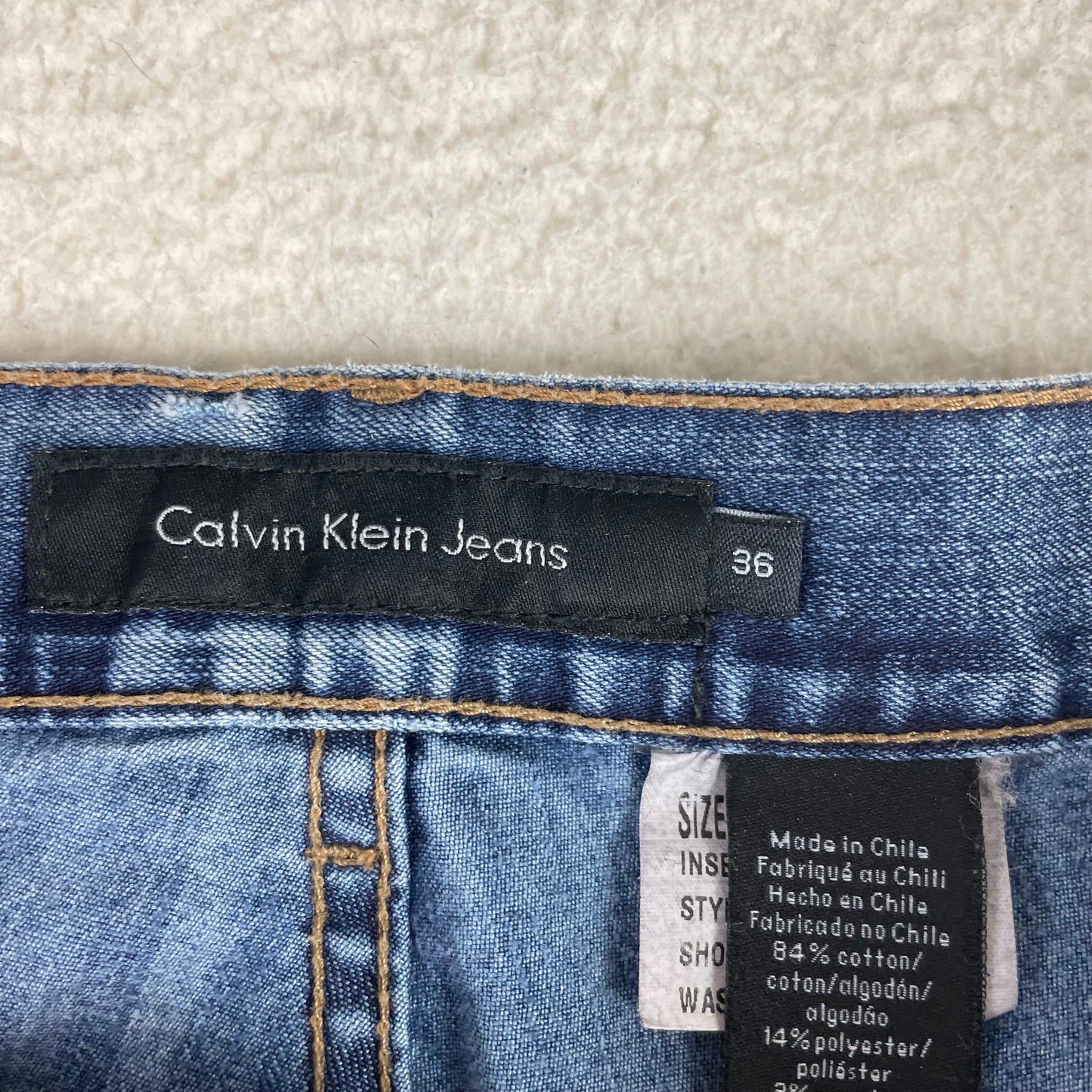 Vintage Calvin Klein Medium Wash Jean Shorts