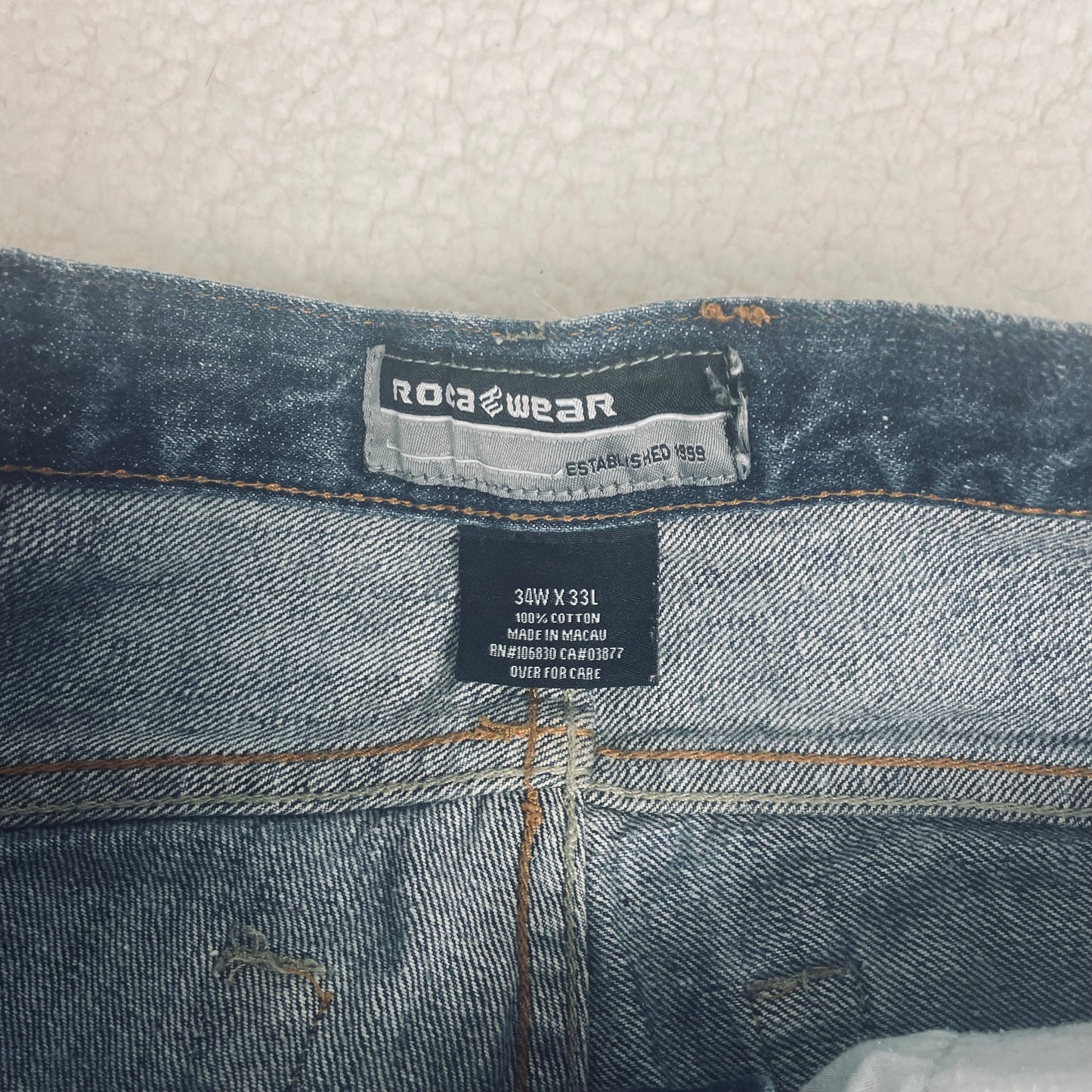 Vintage Super Baggy Southpole Medium Wash Jeans