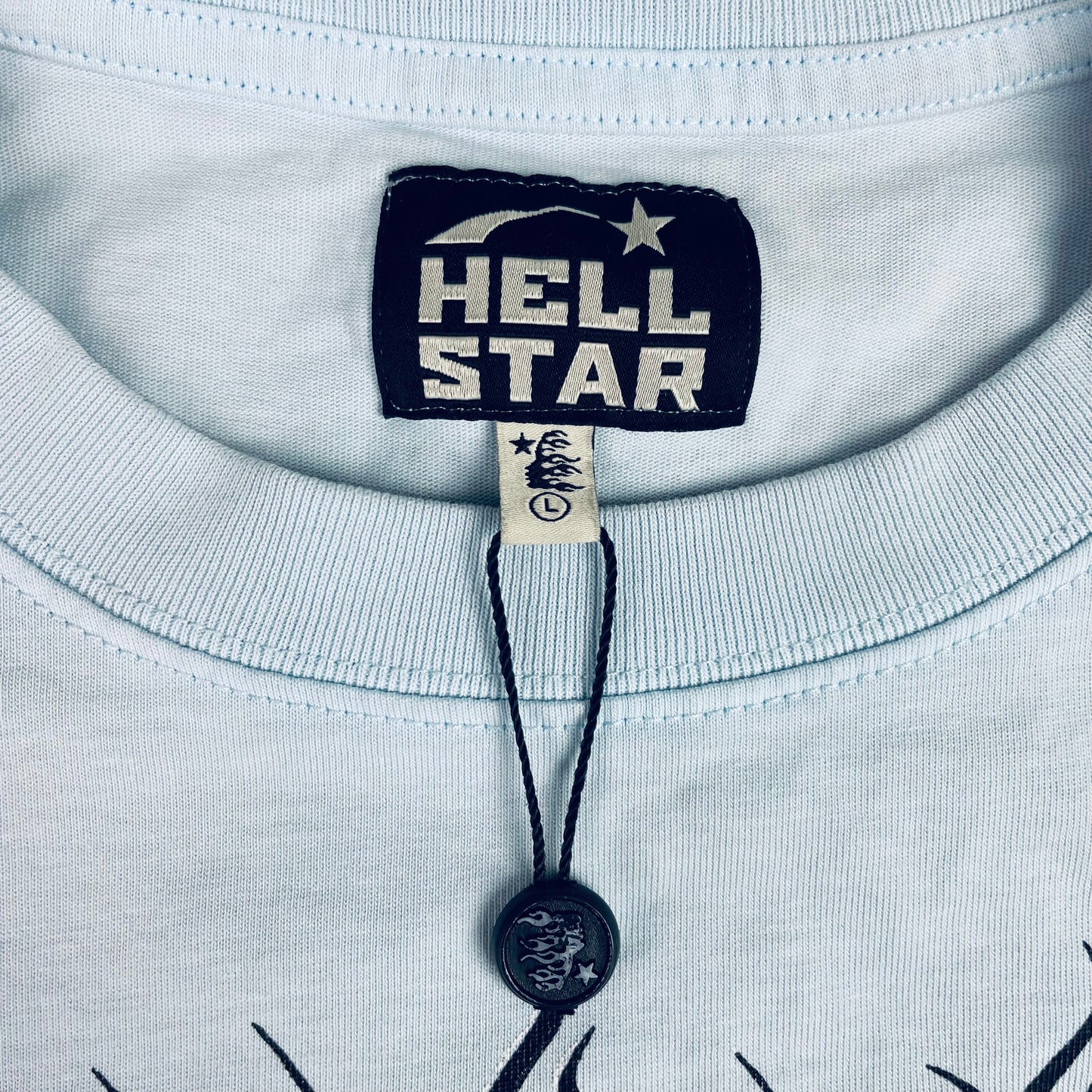 Deadstock Hellstar World Tour Sky Blue Shirt