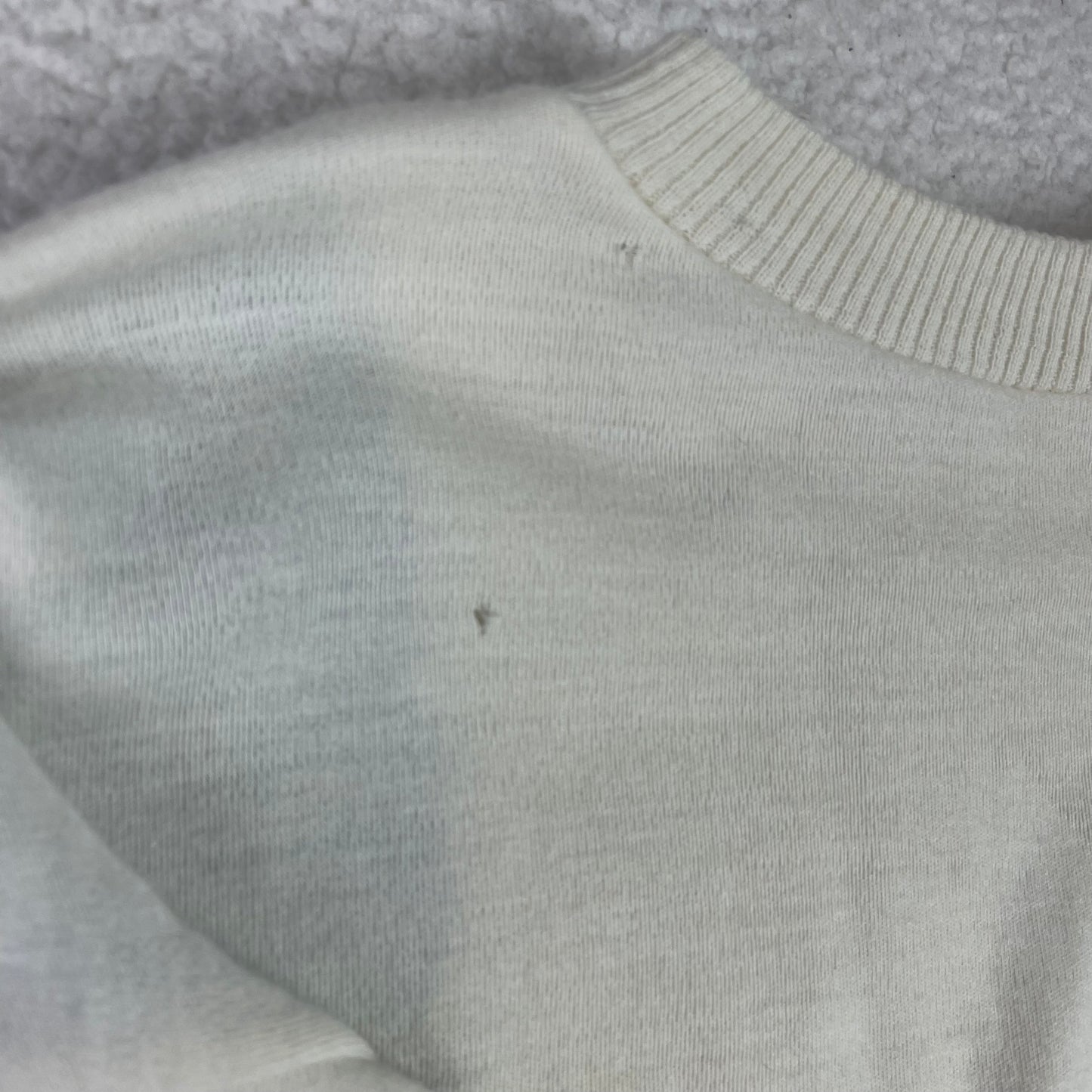 Vintage CCCP USSR Soviet Union Cream Sweater