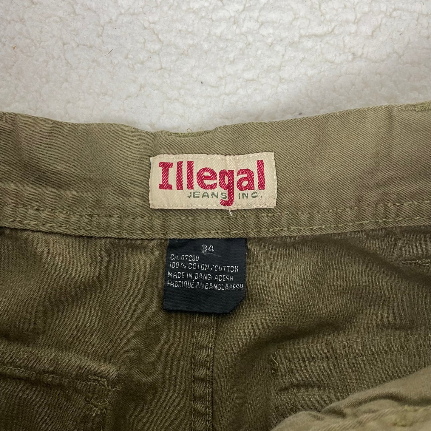 Illegal Oversized Relaxed Baggy Military Carpenter Army Pants