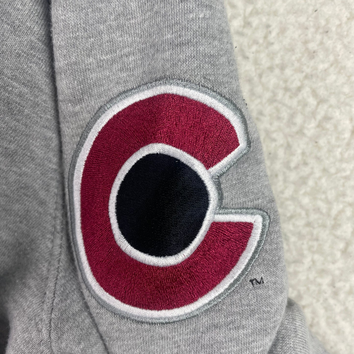 Baggy Oversized Colorado Avalanche Cinch Hoodie Jersey