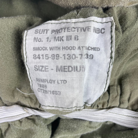 Vintage Remploy DPM Camo NBC MK III B Smock Jacket Medium Military 1986