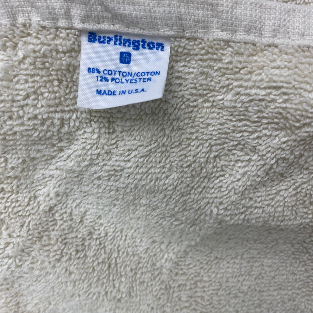 Vintage Burlington White B. Kliban Love A Cat Graphic Terry Towel One Size