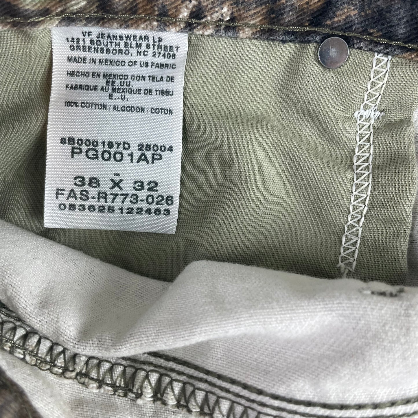 Vintage Wrangler Realtree Camo Baggy Pants