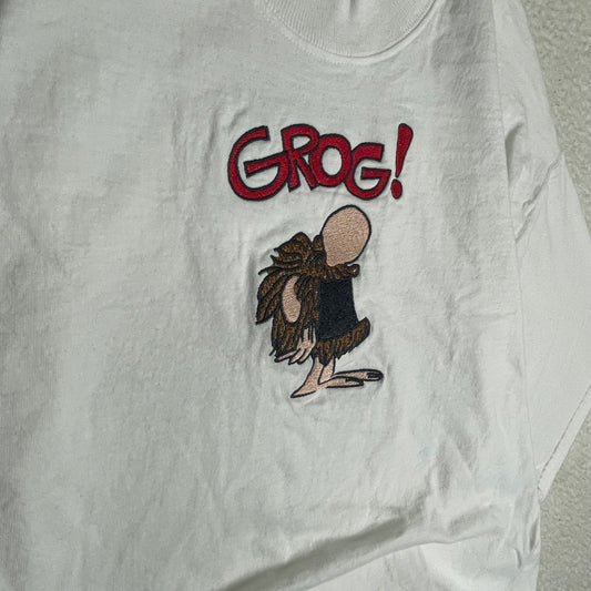 Vintage Gary Larson Grog Caveman Graphic Shirt