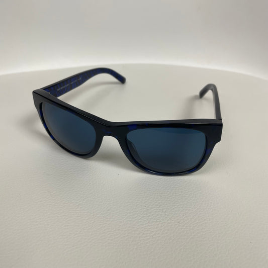 Burberry Blue Zebra Print B 4149 Sunglasses 53mm Designer Italy