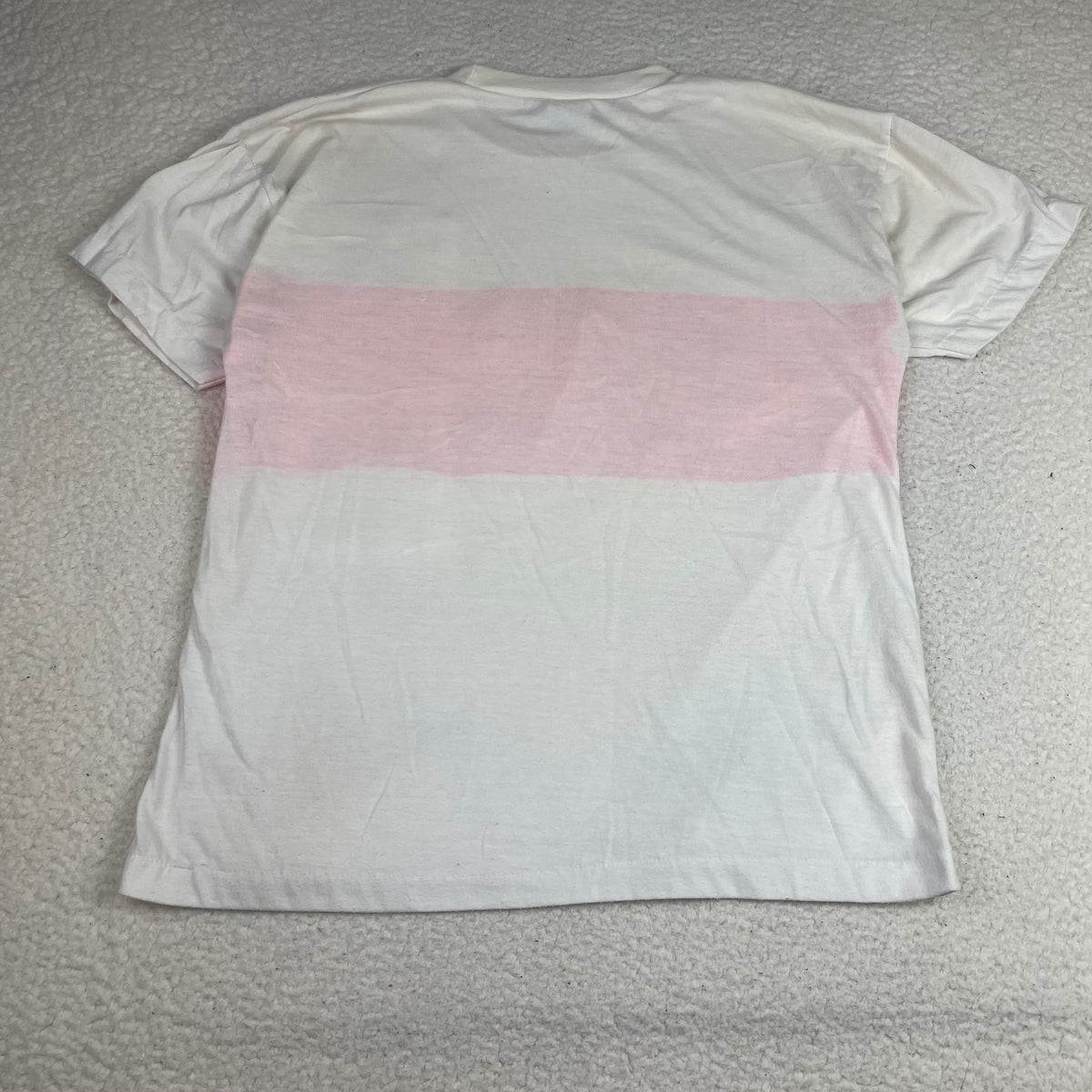 Vintage Wise Guys White Neon Pink Big Kahuna Surf Graphic Shirt M Single Stitch