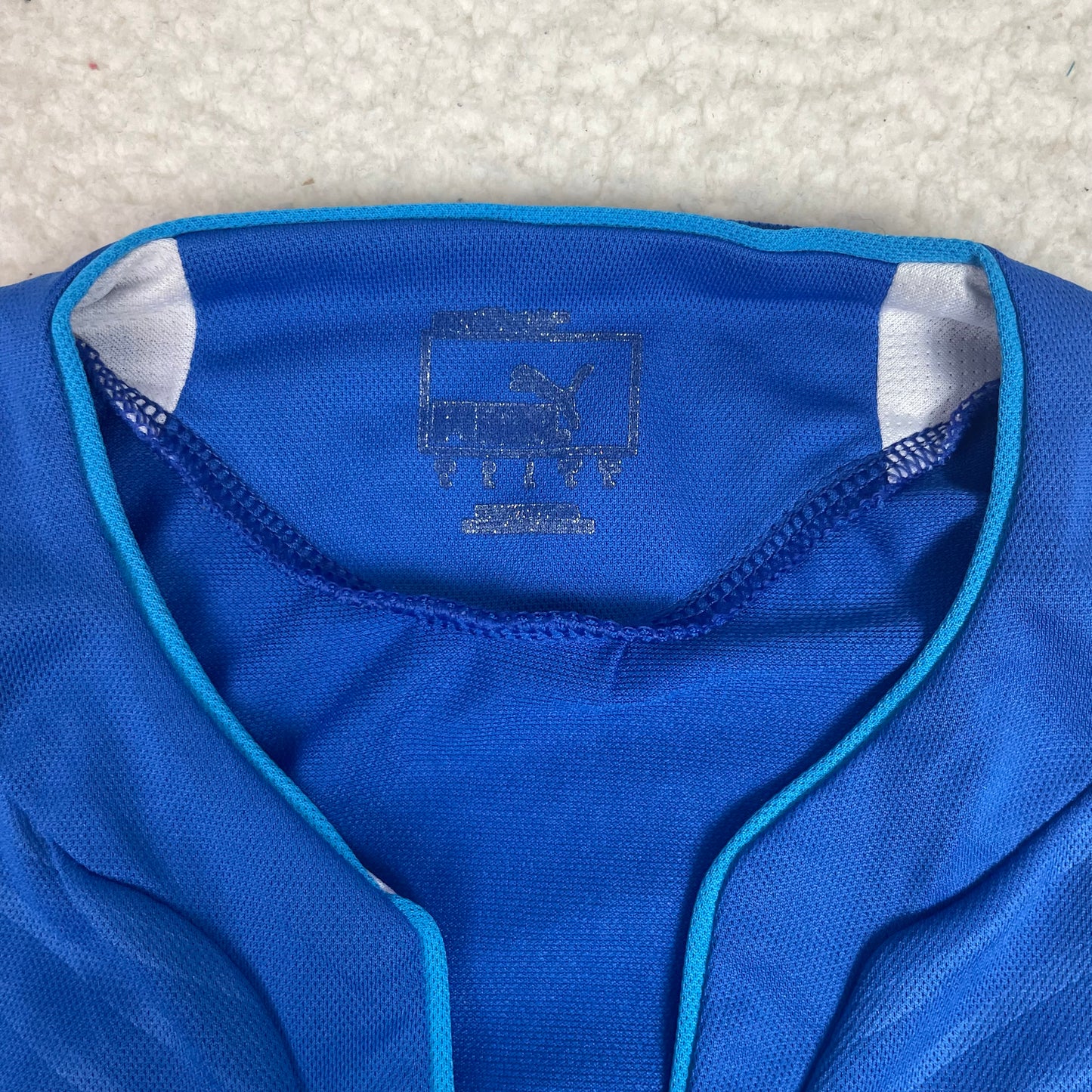 Puma Italy Football 2014 Blue Home Jersey Balotelli