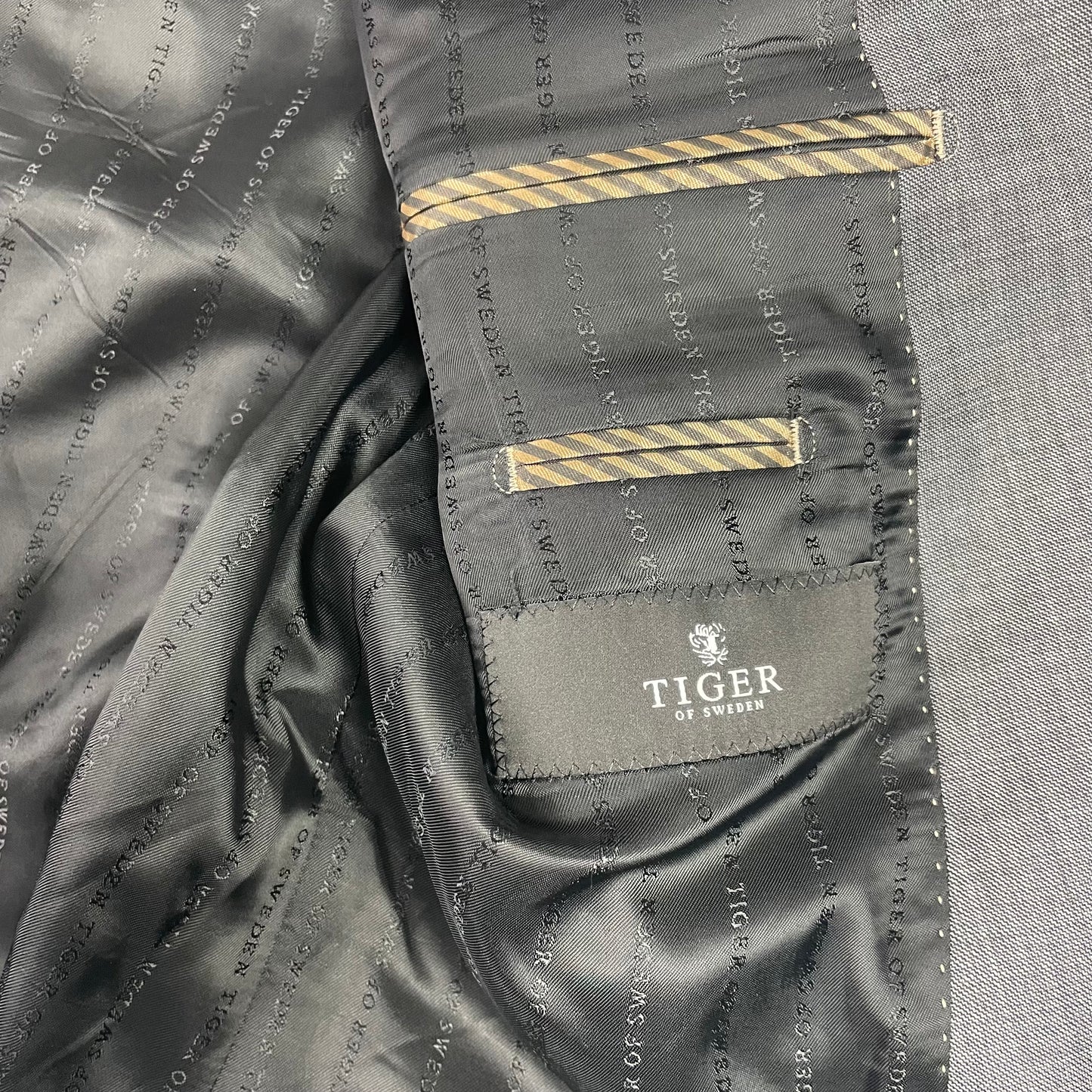 Tiger of Sweden Designer Gray Blazer Sports Coat