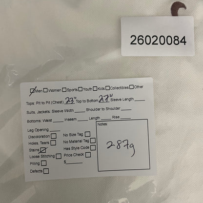Vintage Nike Center Logo Cream White Polo