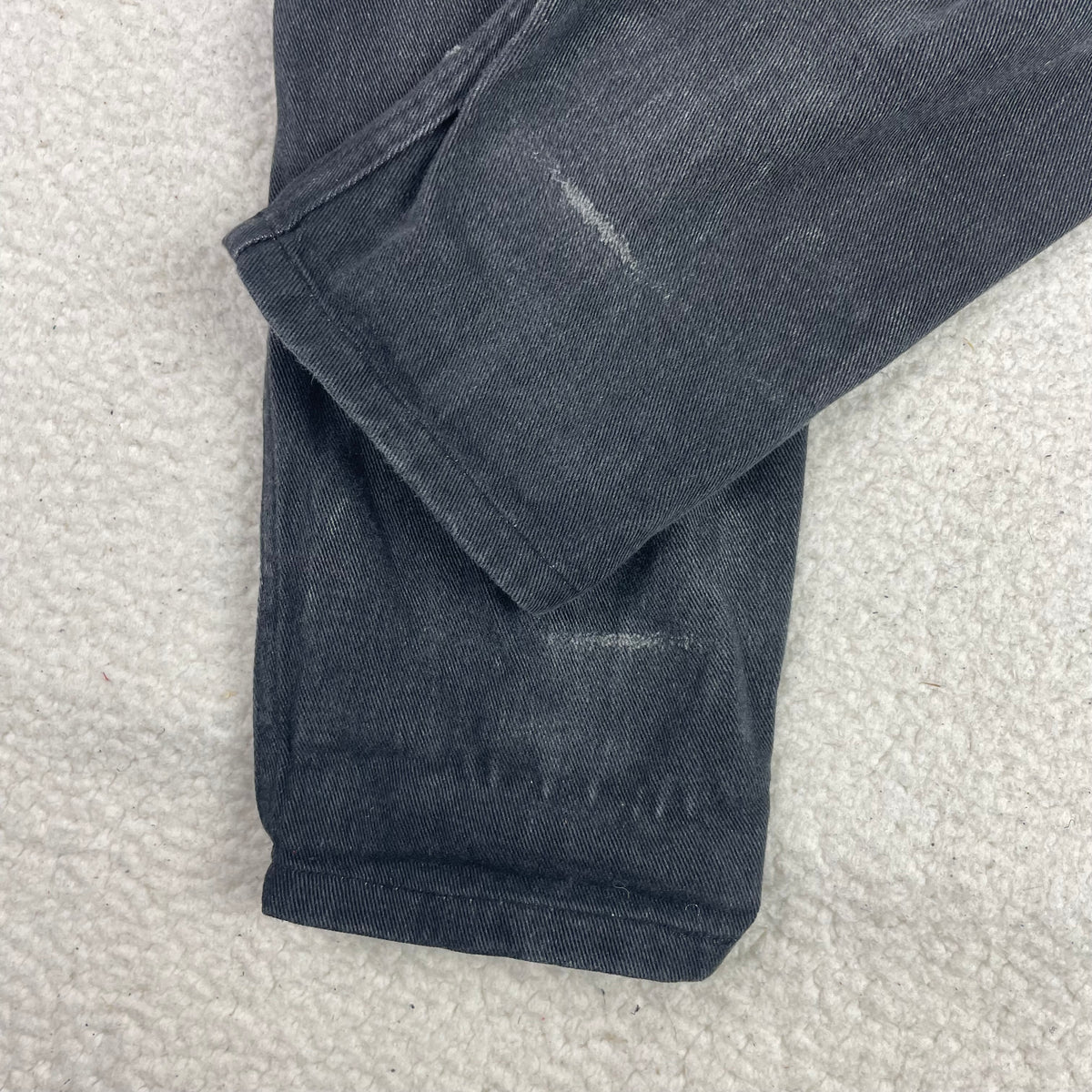 Vintage Arrston Volaju Kohshin Satoh Black Denim Barrel Jeans 28