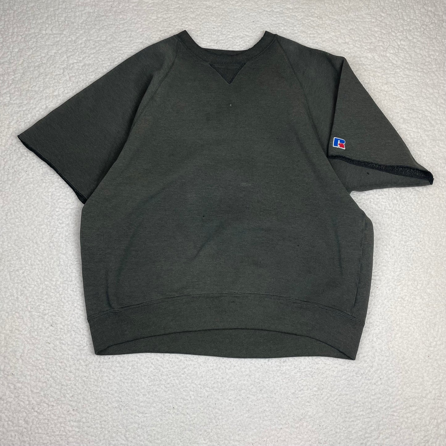 Vintage Russell Made in USA Pullover Short Sleeve Sweatshirt