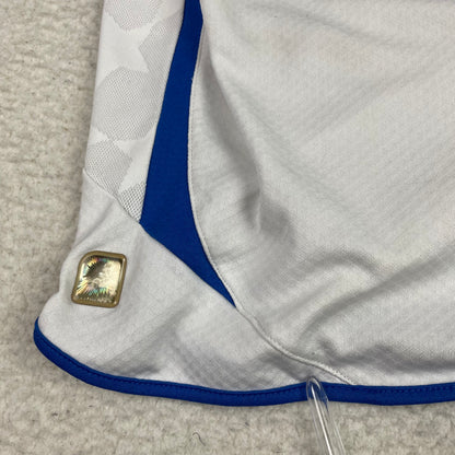 Vintage Puma Italy FIGC National Team Soccer Jersey White Blue
