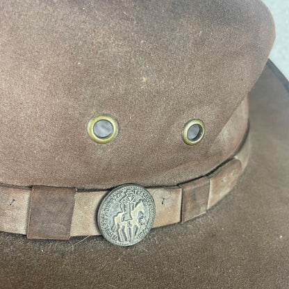 Vintage Outback Trading Company Kodiak Felt Wide Brim Jat
