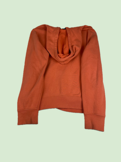 Polo Ralph Lauren Salmon Orange Full Zip Hoodie Embroidered Pony Logo