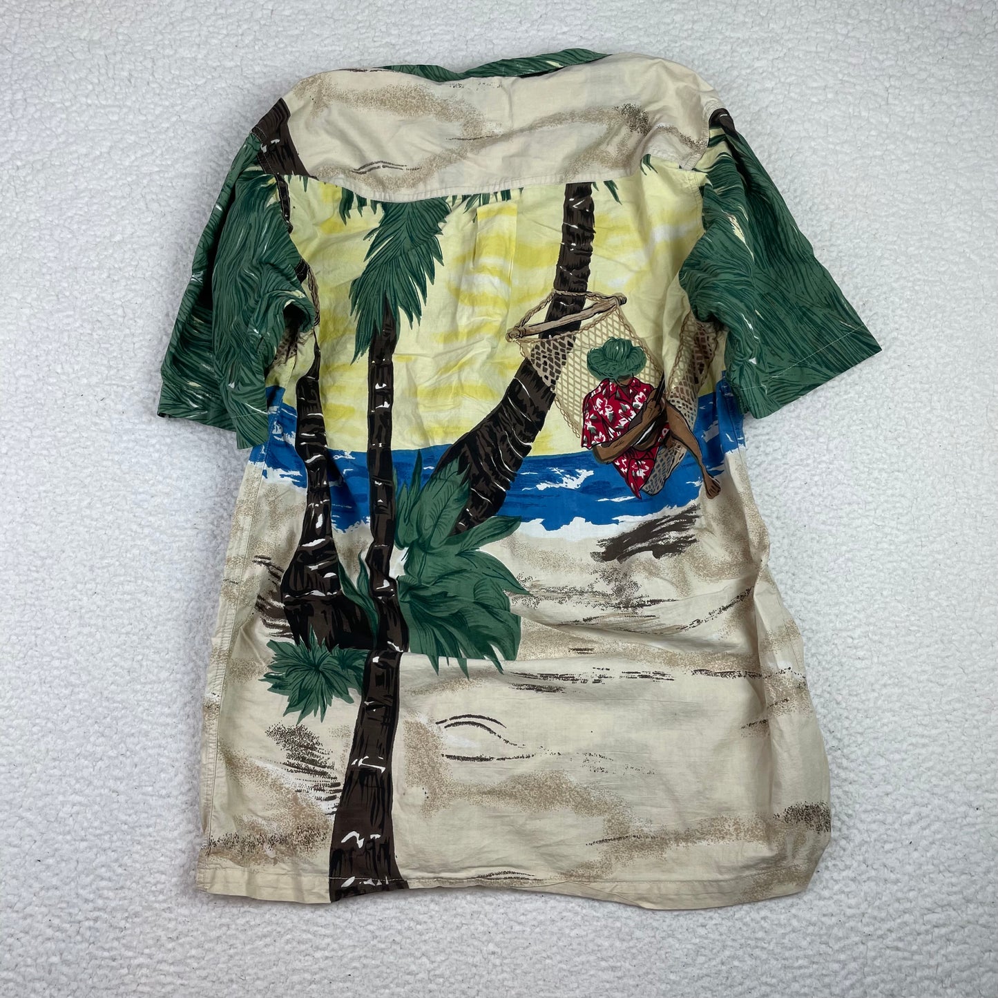 Vintage Request Jeans AOP Bahamas Button Up Shirt