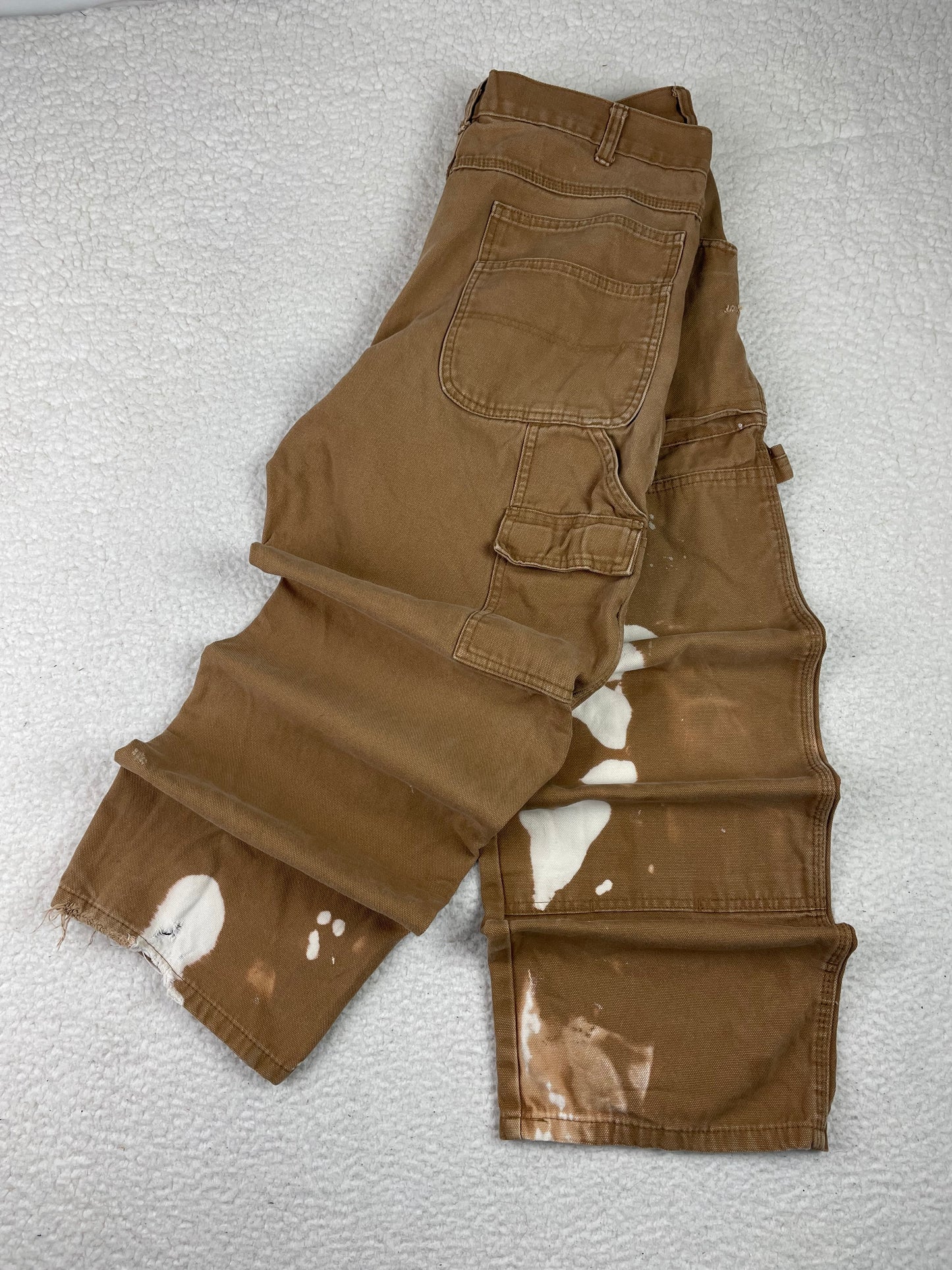 Vintage Dickies Carpenter Double Knee Fatigue Duck Canvas Pants
