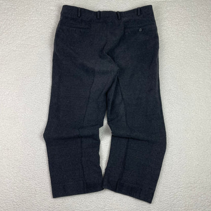 Vintage Samuelsohn Zelander Wool Low Crotch Barrel Pants