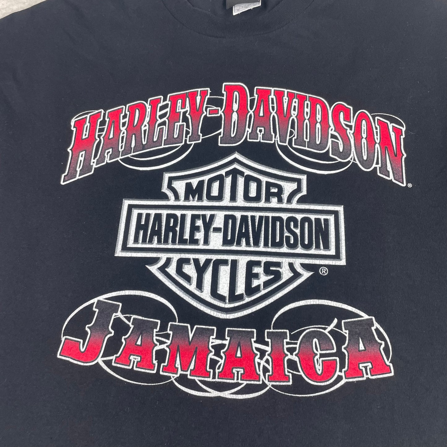 Harley-Davidson Jamaica Graphic T-Shirt Black