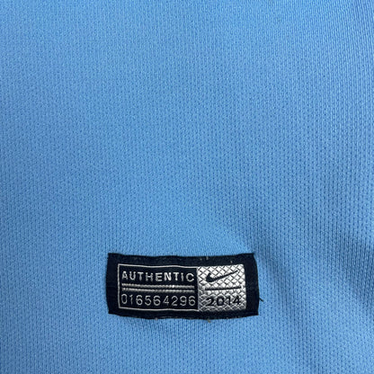 Nike Manchester City Sagna #3 Sky Blue Soccer Jersey