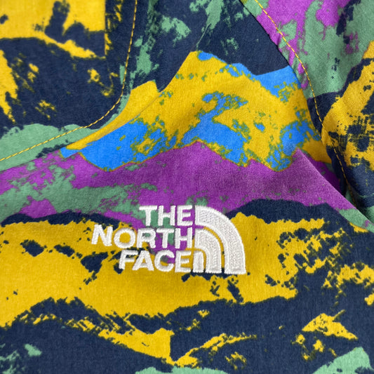 The North Face Multi Mountain Print Anorak 1/4 Zip Jacket L