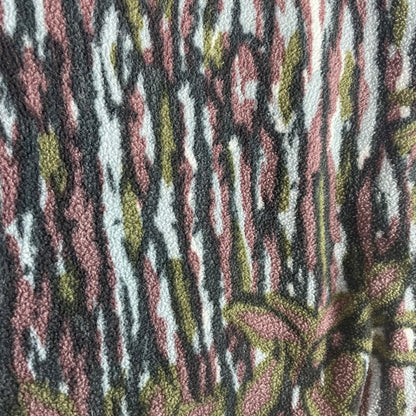 Vintage Abstract Realtree Camo Pullover Fleece Sweater