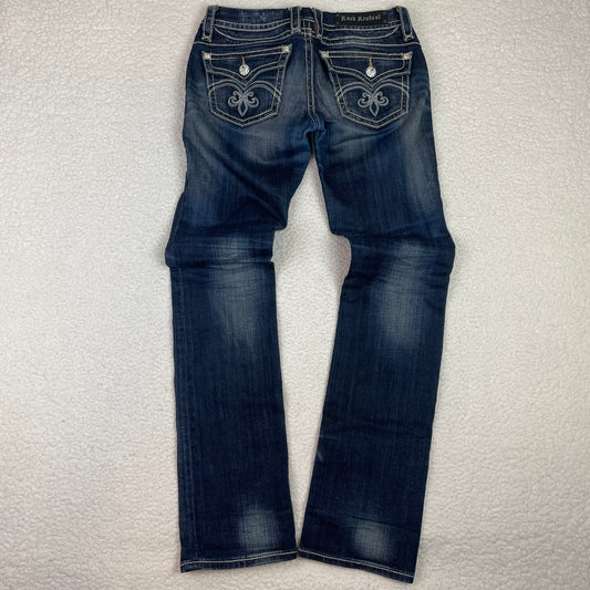 Rock Revival Sasha Low Rise Rhinestone Jeans