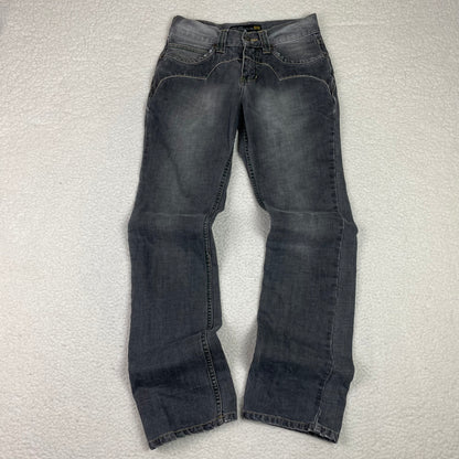 Vintage Dickies Yoke Western Charcoal Gray Jeans