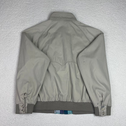 Vintage Harrington Style Chore Yoke Back Zip Up Jacket