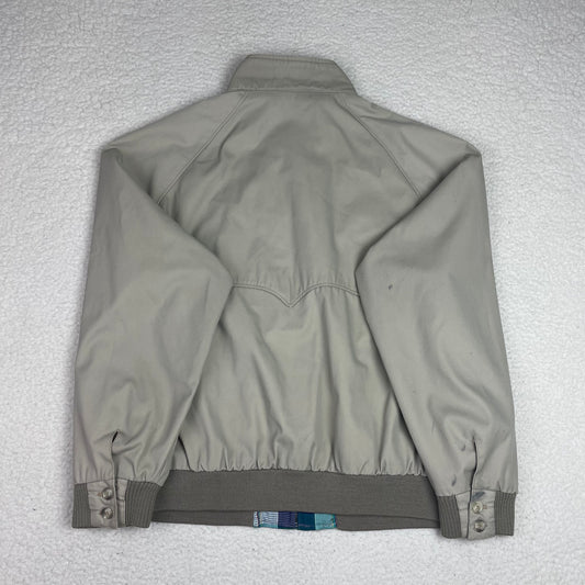 Vintage Harrington Style Chore Yoke Back Zip Up Jacket