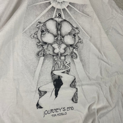 Abstract Canadiana Acid Trip Tim Koslo Journey's End Shirt