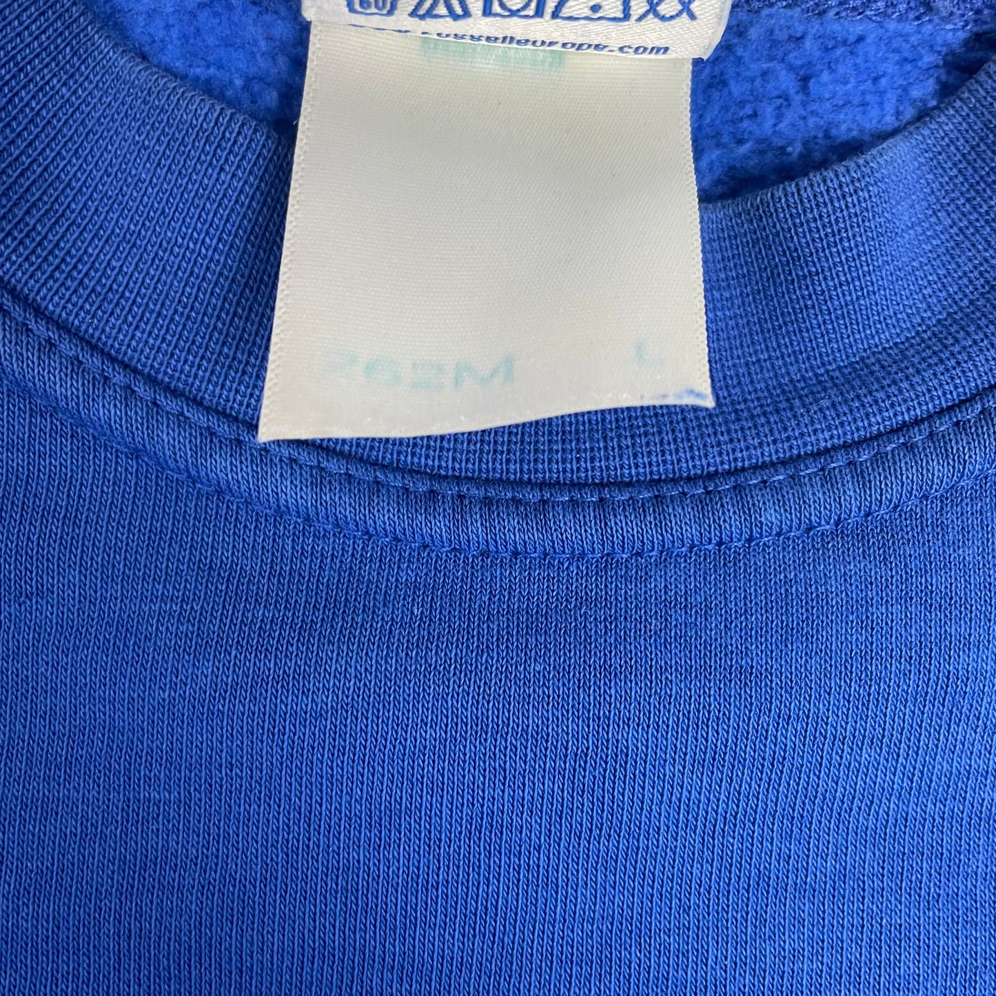 Vintage Russell Blue Blank Pullover Crewneck Sweatshirt