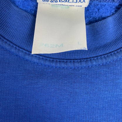 Vintage Russell Blue Blank Pullover Crewneck Sweatshirt