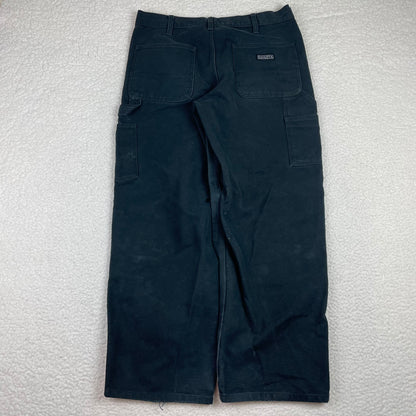 Vintage Dakota Double Knee Black Carpenter Pants