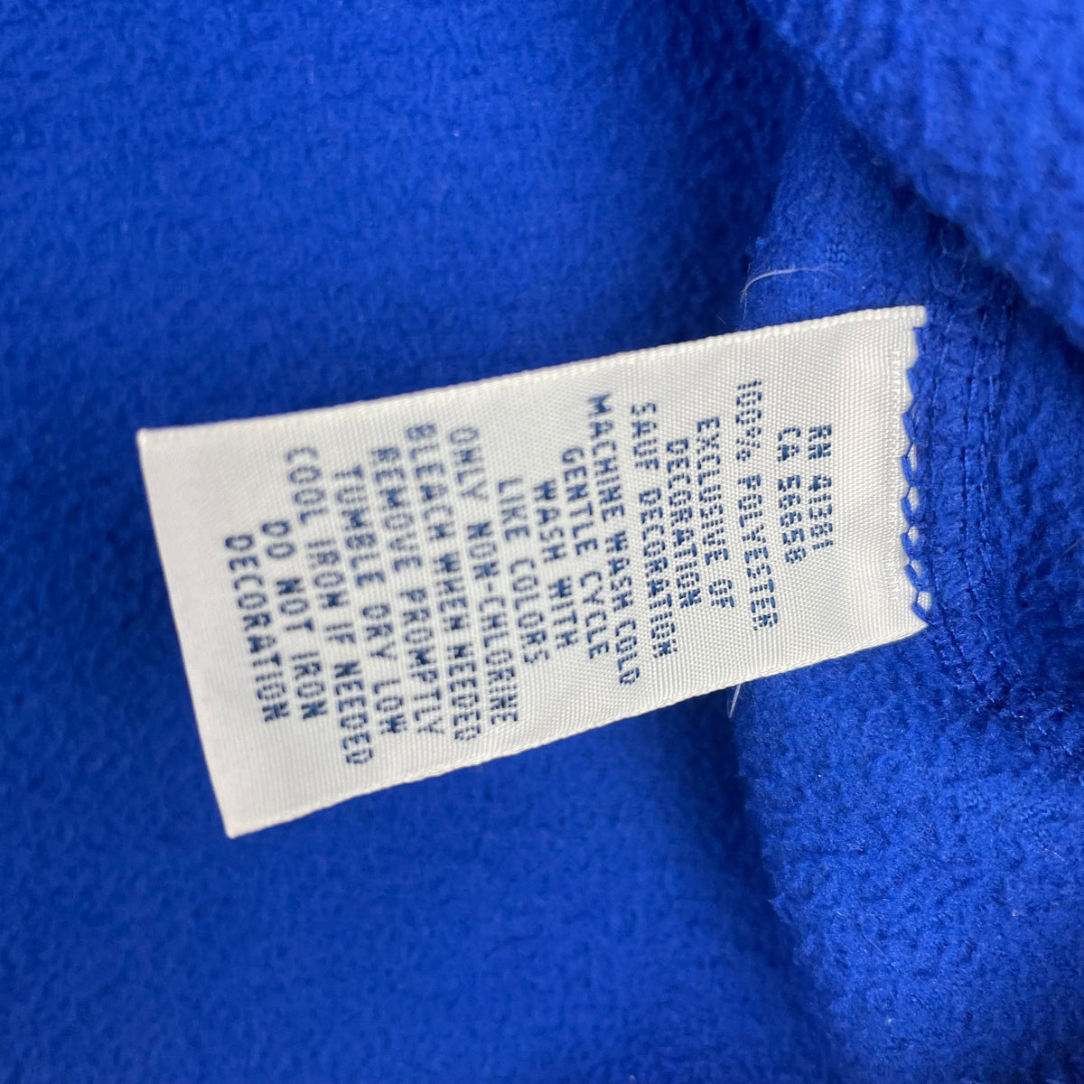 Polo Ralph Lauren Blue Green Performance Fleece 1/4 Zip Sweatshirt XL