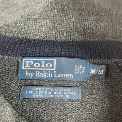 Polo Ralph Lauren Shawl Collar Gray Sweater